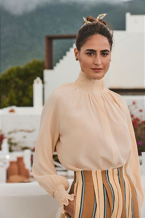 CAMISA TARA SEDA AVEIA