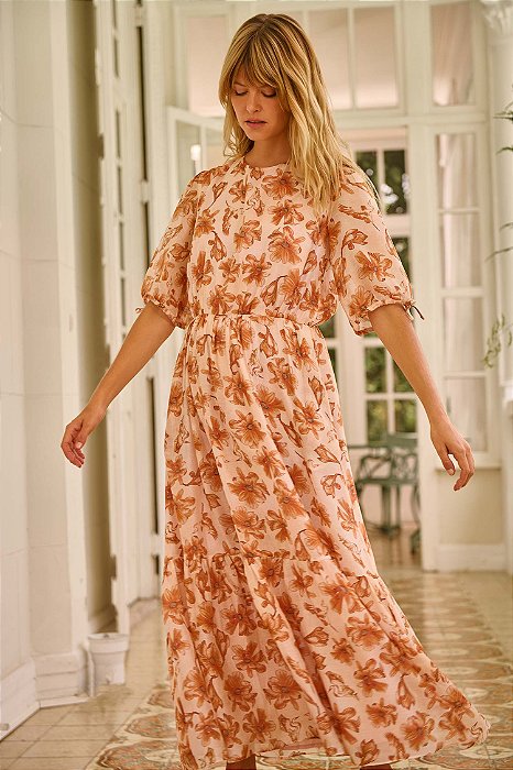 VESTIDO FLORE MAGNÓLIA