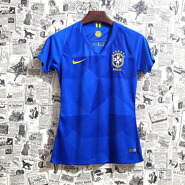 Camisa Seleção Brasileira Feminina - Azul - CP SPORTS SA - A gente faz seu  estilo!