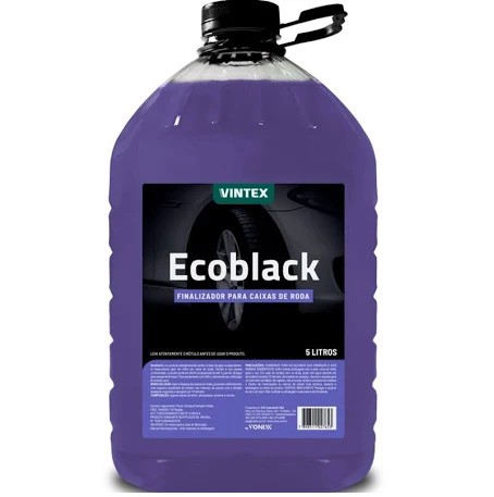 Ecoblack - Finalizador Para Caixas De Roda 5 Litros Vonixx / Vintex