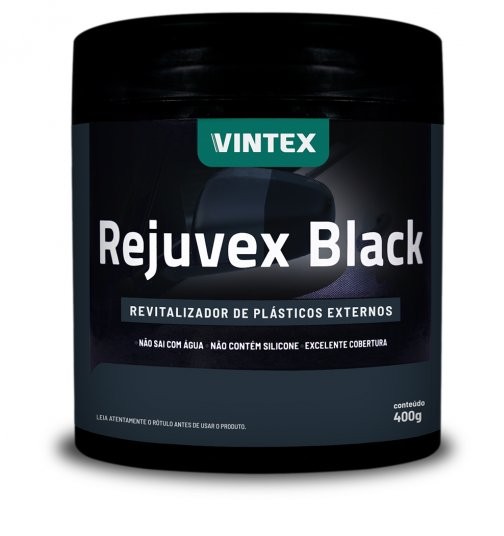 Rejuvex Black Revitalizador de Plásticos Externos 400gr Vintex / Vonixx