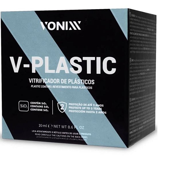 V-Plastic Coating Cerâmico para Plásticos 20ml Vonixx