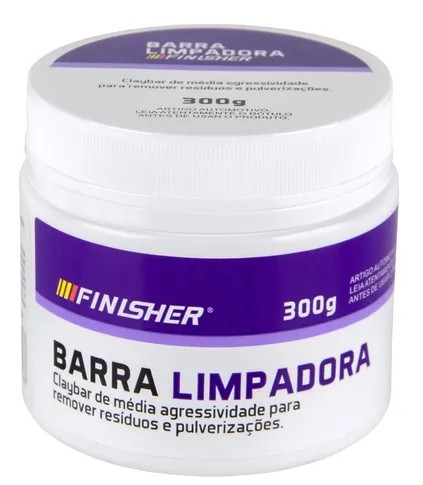 Clay Bar Barra Limpadora 300gr  Finisher