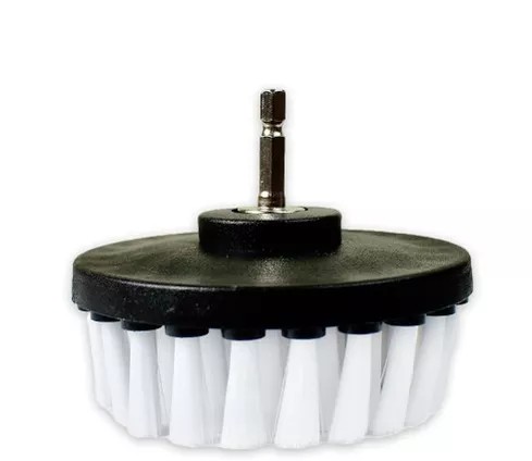 Escova Para Limpeza de Estofados Macia 100mm Branca Sigma Tools M14