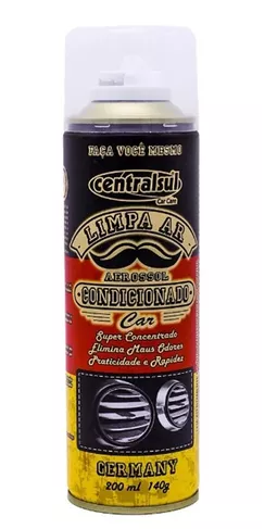 Limpa Ar Condicionado Aerossol Car Germany 200ml Centralsul