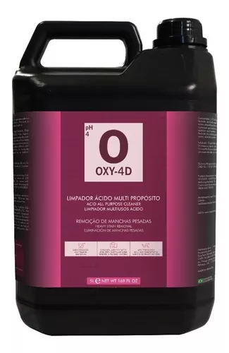 Oxy2 Tira Manchas Concentrado Com Peróxido De Hidrogênio 5L Easytech
