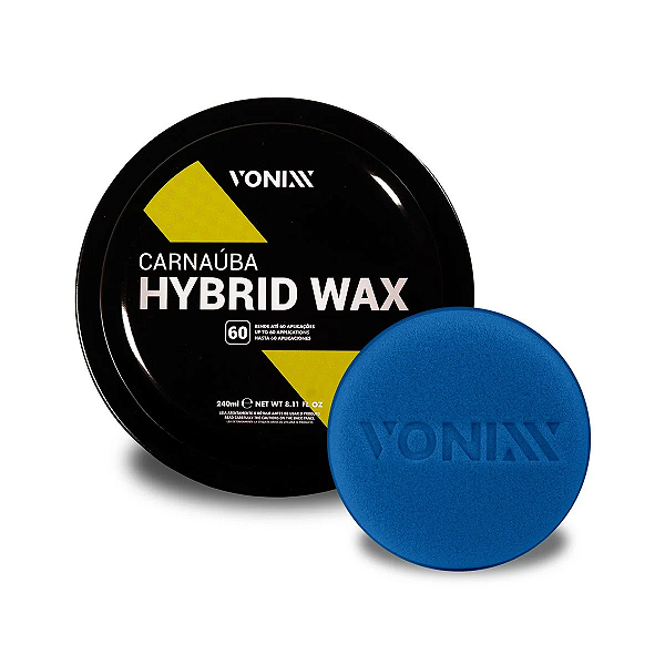Cera Carnaúba Hybrid Wax 240ml Vonixx
