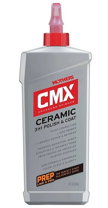 Cmx Ceramic 3 Em 1 Polish & Coat 473ml Mothers