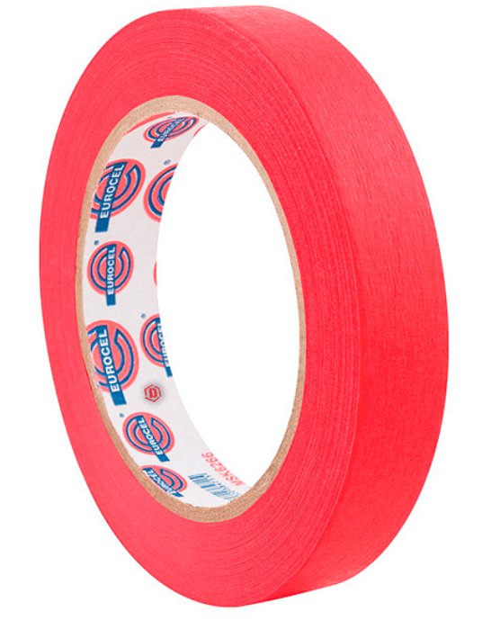 Fita Crepe Automotiva Vermelha Msk 6266 18mmx50m Eurocel