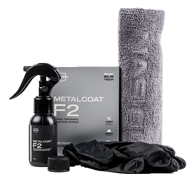 Metal Coat F2 Nanoproteção para Pintura e Metais Nasiol (50ml)