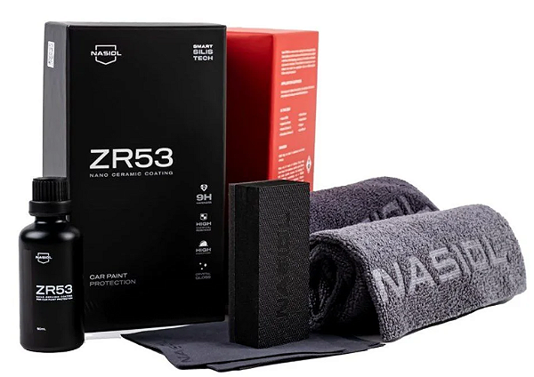 Zr53 Nano Ceramic Coating Vitrificador de Pintura 10H 50ml Nasiol