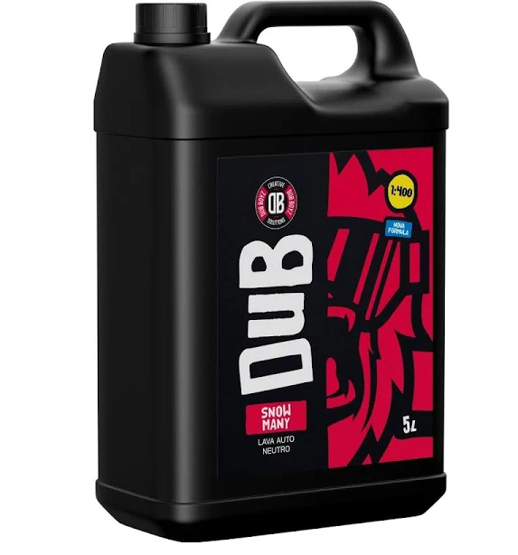 Snow Many Shampoo Automotivo Neutro Concentrado 5L Dub Boyz