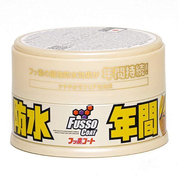 Fusso Coat Light Cera Para Carros Claros Com Proteção de 12 Meses 200g Soft99