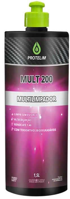 Prot Mult 200 Desengraxante Alcalino Protelim - 1,5L
