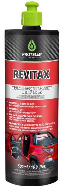 Revitax Revitalizador de Plásticos Protelim - 500ml