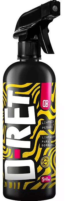 D-ret Limpador Para Pneus e Borrachas 500ml Dub Boyz