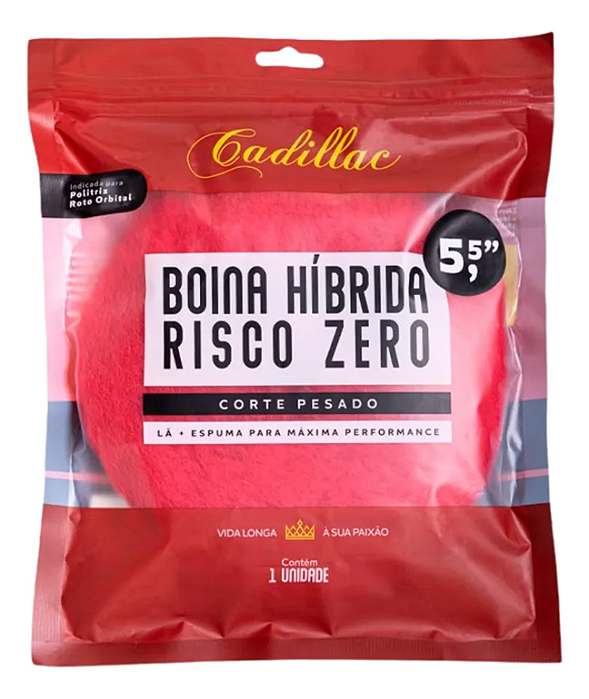Boina De Lã Híbrida Risco Zero 5,5 S Interface Corte Pesado Cadillac