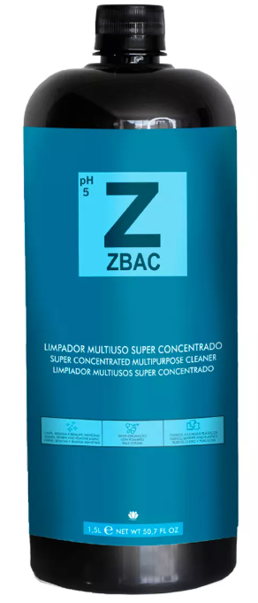 Zbac Limpador Bactericida Anti Odor Concentrado 1,5L Easytech