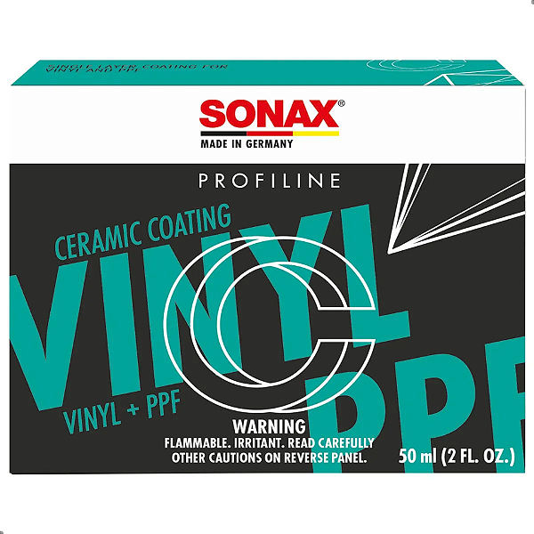 Ceramic Coating CC Vinyl + PPF Vitrificador 50ml Sonax