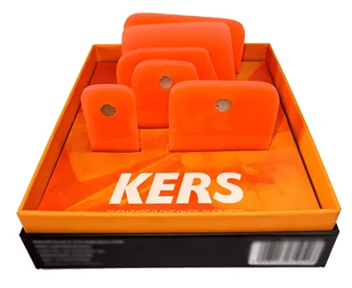 Magnetic Rubber Kit Com 6 Espátulas Magnéticas Kers