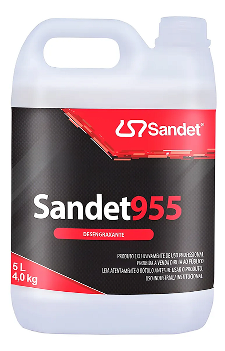 Sandet 955 Desengraxante Sintético Para Remoção de Graxa e Óleo 5L Sandet