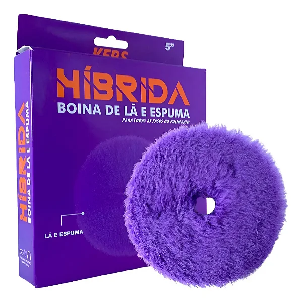 Boina Híbrida Mista De Lã e Espuma 5 Pol Kers