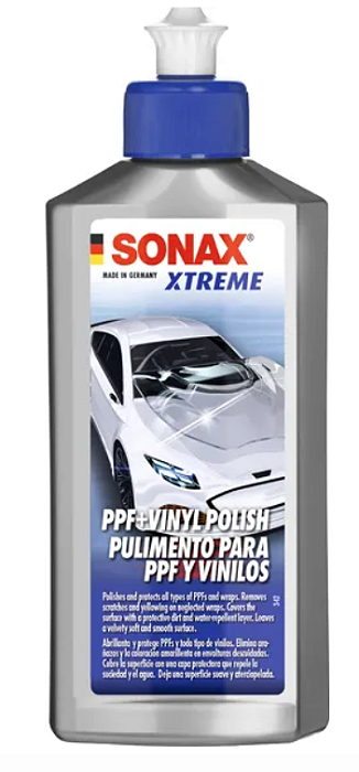 PPF + Vinyl Polish Xtreme Polidor para Película 250ml Sonax