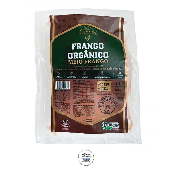 Meio Frango Orgânico (pc 750g)