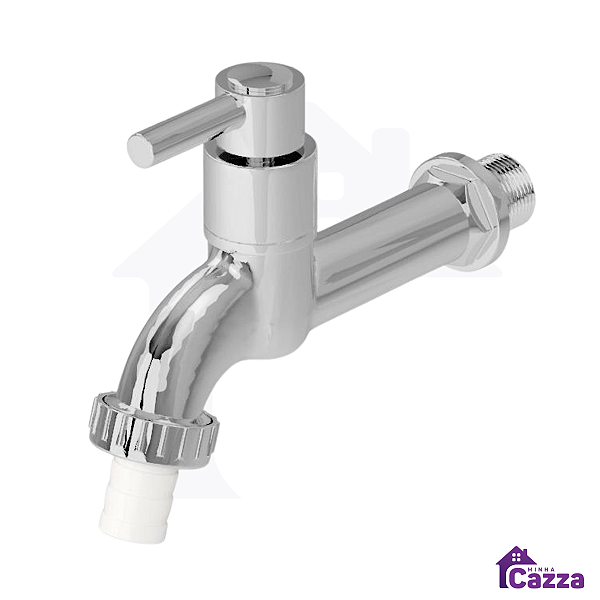 Torneira De Parede Jardim/Tanque ABS Cromada Saída única