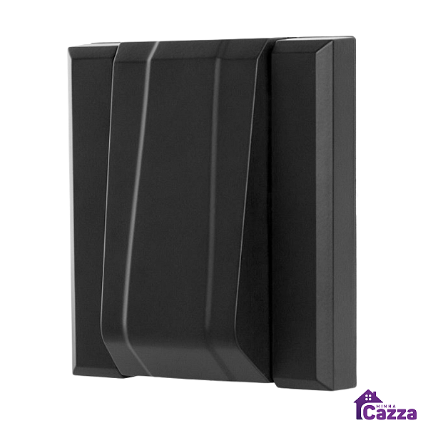 Acabamento Para Válvula de Descarga Banheiro Linha Luxo Preto