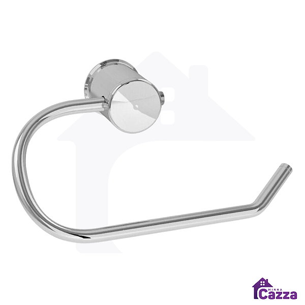 Porta Toalha Rosto Luxo Cromado 100% Inox