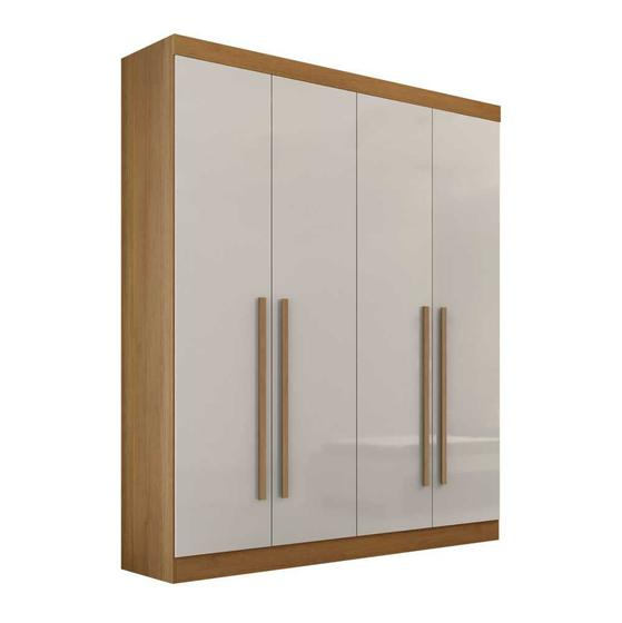 Guarda Roupa Da Vinci Plus 4 Portas 3 gravetas 100% MDF D'Doro