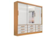 Guarda Roupa 3 Pts 9 Gavetas Meridian Plus D Doro Móveis