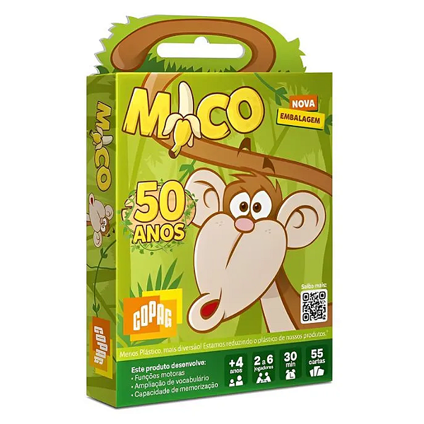 Jogo de Cartas Mico Kids 55 Cartas
