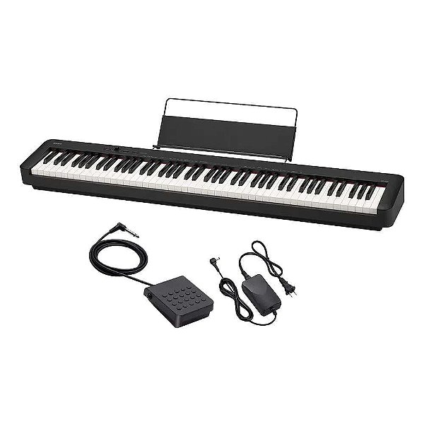 Piano Digital Casio CDP-S160 Preto - 88 Teclas