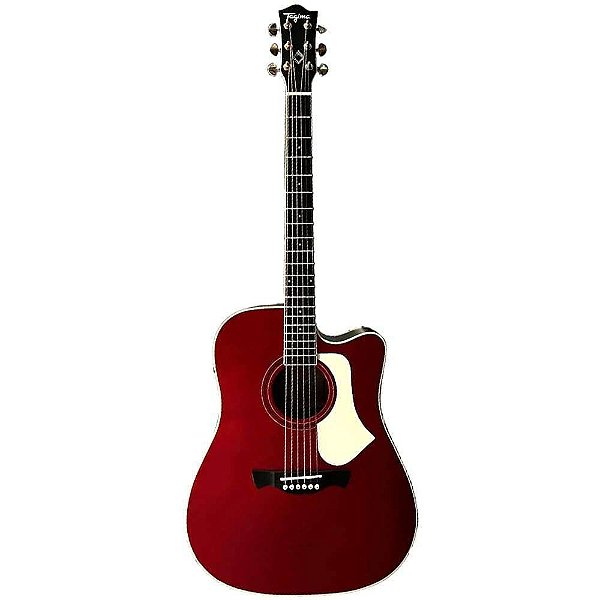 Violão Tagima Andes Aço Elétrico Agathis Latin America Folk Vermelho CAS