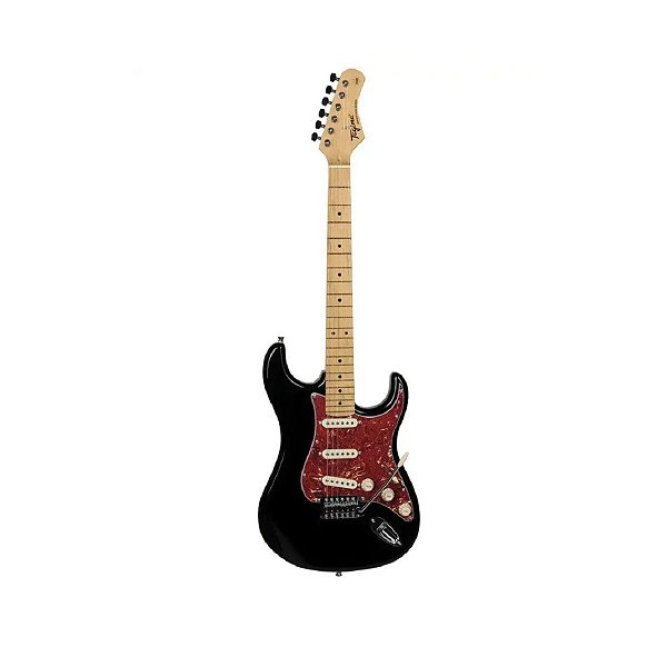 Guitarra Elétrica Stratocaster Tagima Tg-530 Bk Woodstock Black - 6 Cordas