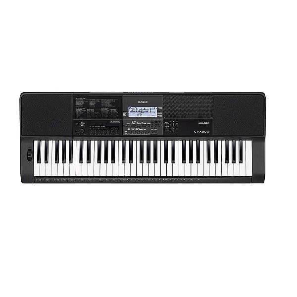 Teclado Casio Ct-x800 - 61 Teclas Sensitivas - 48 Polifonias - Midi/USB