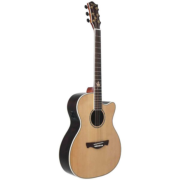 Violão Tagima Montreal Natural Pré-amp Fishman - New Canada Aço Elétrico