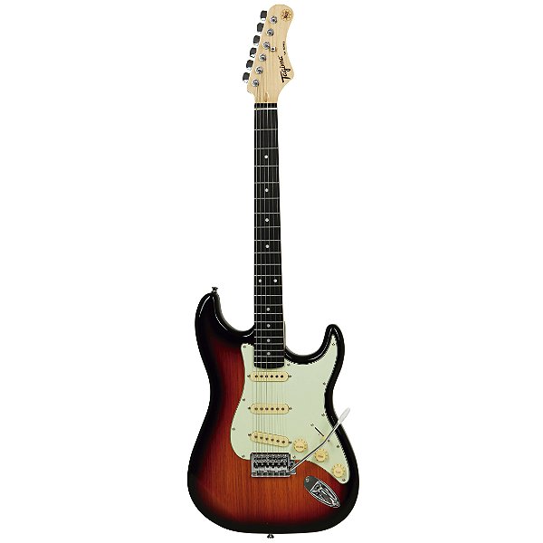 Guitarra Tagima Stratocaster Elétrica TG-500 Sunburst