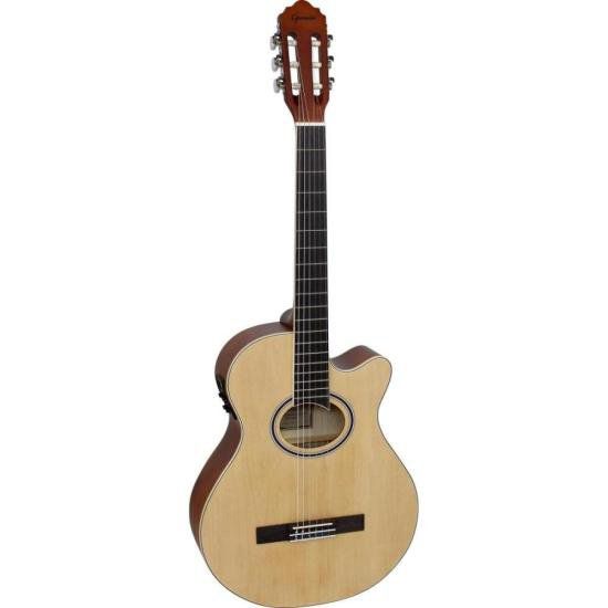 Violão GIANNINI Mini-Jumbo Cutaway Nylon GNF-1D Natural