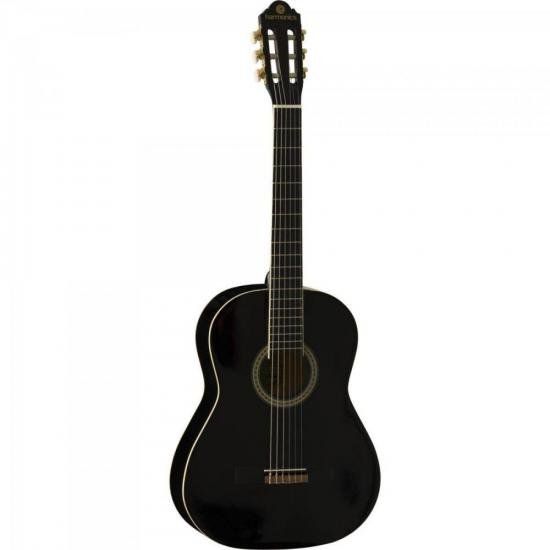Violão Nylon Acústico Clássico GNA-111 Preto Harmonics