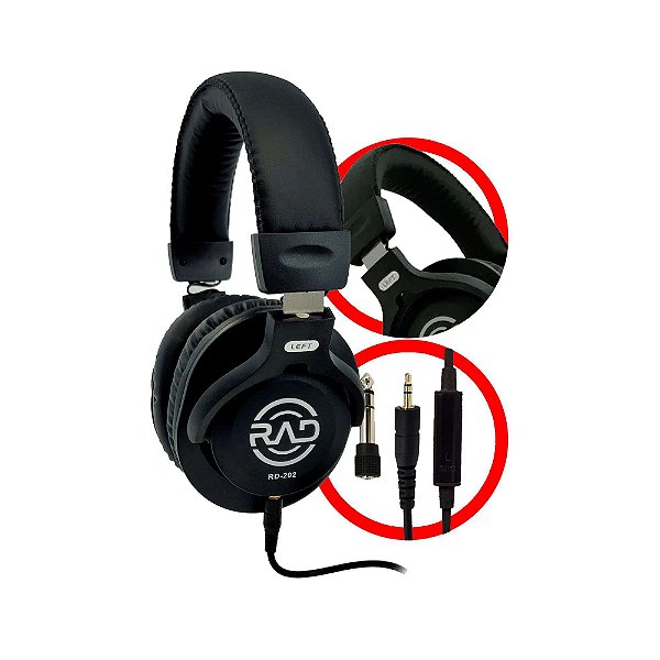 Fone de Ouvido Profissional Rad RD-202