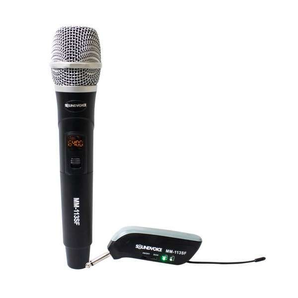 Microfone Sem Fio de Bastão SoundVoice MM-113