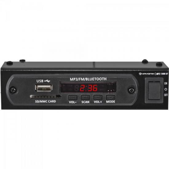 Módulo Pré Amplificador C/ FM/USB/MP3/Bluetooth MP3 1000BT Hayonik