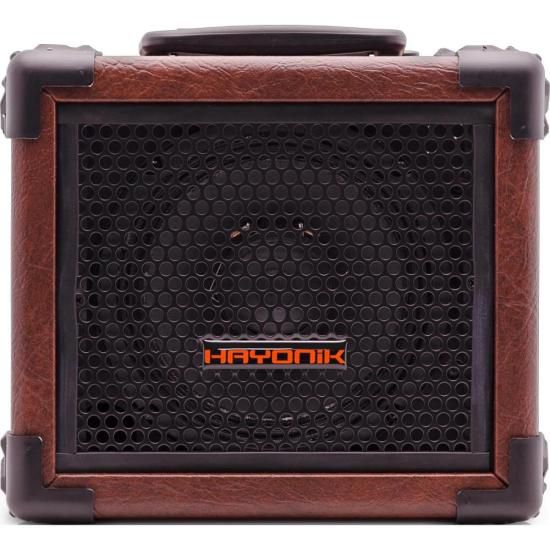 Caixa de Som Residencial 20W Bluetooth/USB/SD/FM IRON 80 Marrom HAYONIK