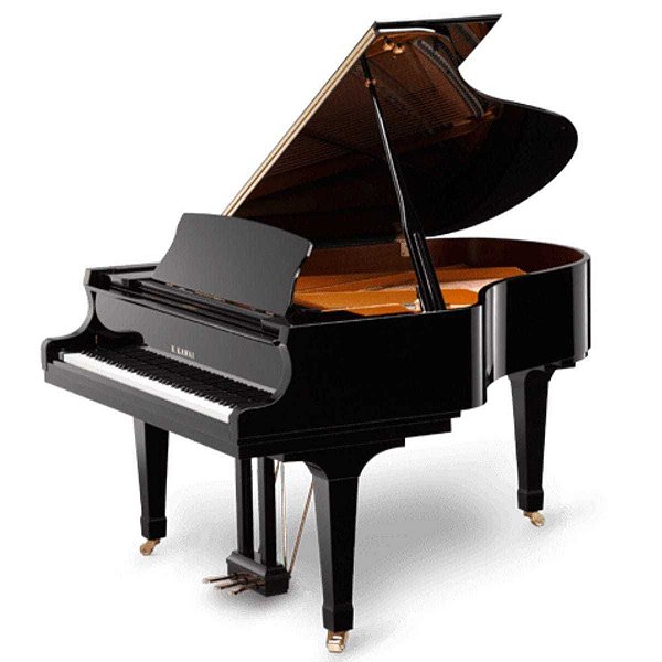 Piano Acústico Kawai GX-2 Preto 88 Teclas com Pedal Triplo Acompanha banqueta regulável - 5 anos de Garantia