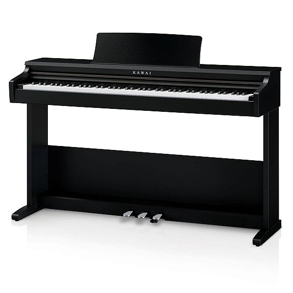 Piano Digital Kawai KDP75 - 88 Teclas com Pedal Triplo e Gravador Digital - 1 ano de Garantia