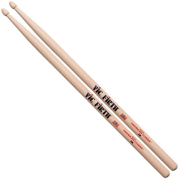 Baquetas Vic Firth 5B - Par American Classic Hictory