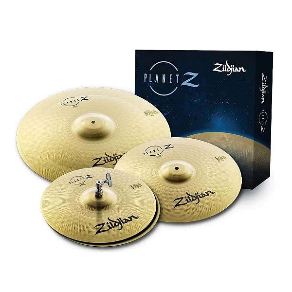 Kit de Pratos Zildjian Planet Z Complete 14", 16", 20" ZP4PK